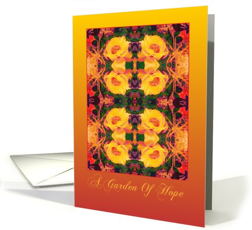 Garden of Hope - blank inside card (604826)