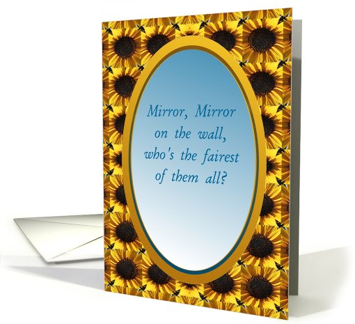 Birthday Party, Thank You Mirror,Mirror card (606184)