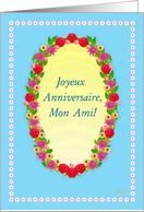 Joyeux Anniversaire Mon Ami! card