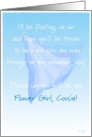 Cousin, Flower Girl, Please Say You Will Be My, Floating Veil card