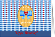 12 year old, Country Birthday Hearts and Bows, Happy Birthday, Cute card