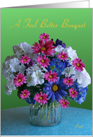 Feel Better Bouquet card