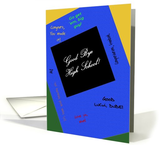 Grandson,Graduation Congratulations! High School Yearbook card