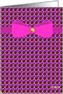 Box of Chocolates with Pink Bow card