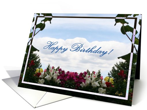 Happy Birthday!, Daydreams card (652416)
