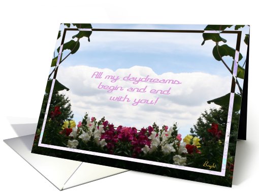 Daydreams, Looking Out The Window card (652420)
