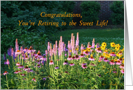 Congrats on Retiring...
