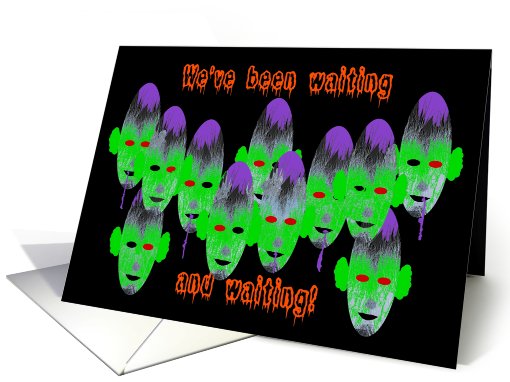 Fr. All of Us, Happy Halloween from the Ghouls! card (664902)