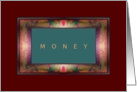 Money Enclosed, Gift Card, Fancy Frame card