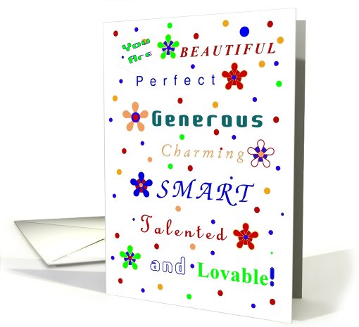Girlfriend, Happy Birthday, Compliments card (682317)