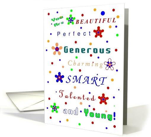 Happy Birthday, Compliments card (682340)