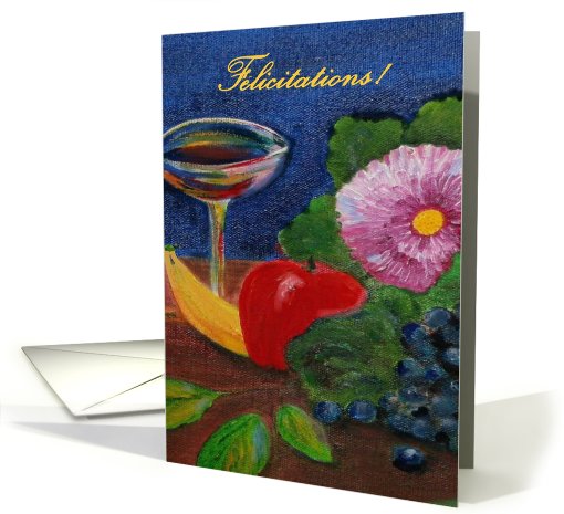 Felicitations! French Congratulations card (696491)