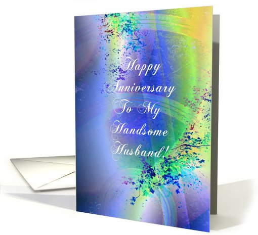Happy Anniversary to My Handsome Husband card (697337)