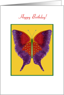 From All of Us, Happy Birthday! Butterfly Collection card