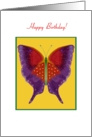 From All of Us, Happy Birthday! Butterfly Collection card