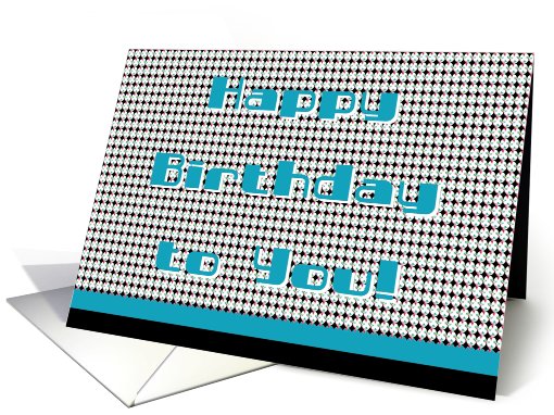 Happy Birthday to You! card (782099)