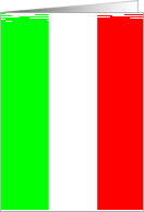 Mexican Flag Colors card