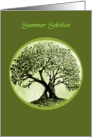 Summer Solstice, Tree card