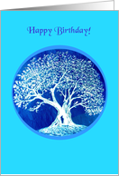 Happy Birthday, Big Blue LoveTree - Humor card