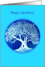 Happy Birthday, Big Blue LoveTree - Humor card