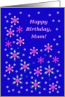 Happy Birthday, Mom! A Splash of Flowers card