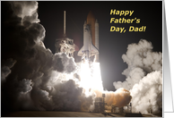 Dad, Happy Father’s Day! Blast Off! card