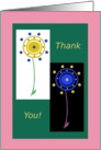 Business, Thank You! Two Flowers card