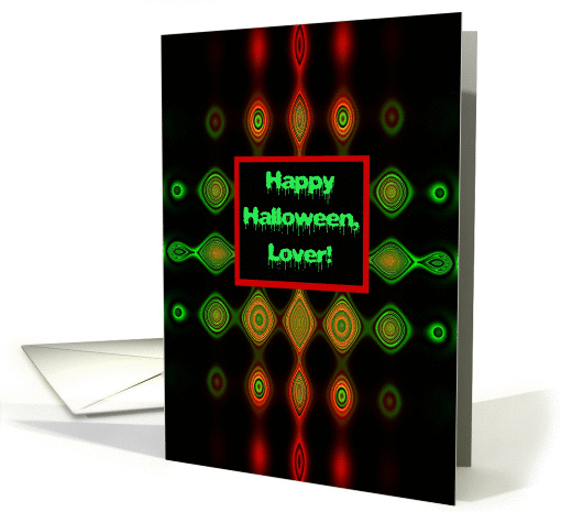 Lover, Happy Halloween! Hypnotic and Scary card (832201)