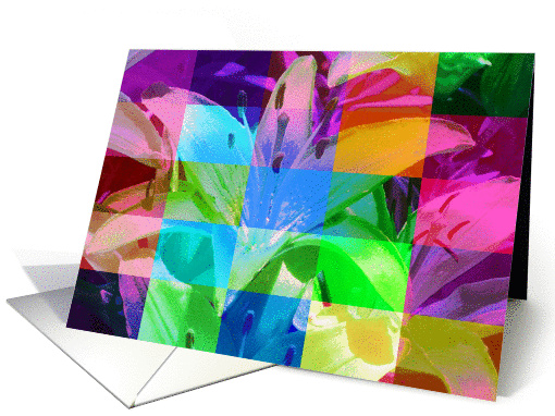 Name Change, Lily Color Array Pattern card (836422)