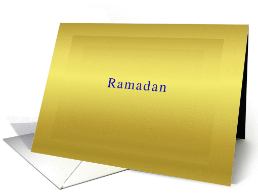 Ramadan Bright Blessings card (837077)