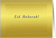 Eid Mubarak, Bright Blessings card