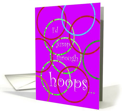 Humor, Get Well Hoops card (850294)