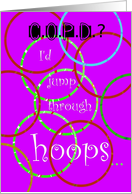C.O.P.D., Jump Through Hoops, Humor card