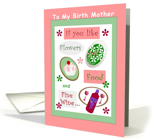 Birth Mother, Bridal Party Invitation, Wedding Humor card (861379)