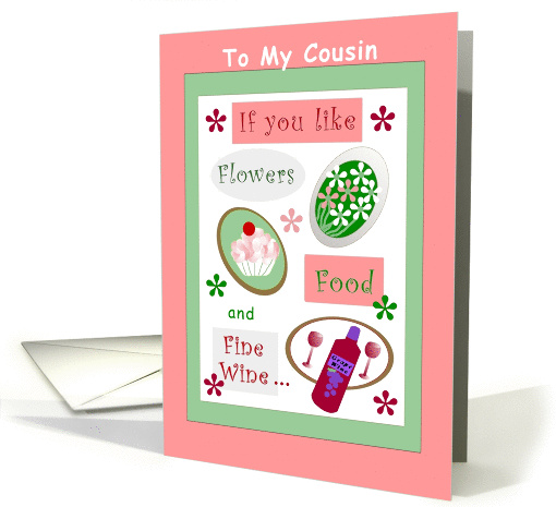 Cousin, Bridesmaid, Invitation, Wedding Humor card (861553)