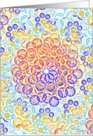 Colorful Graphic Circles card