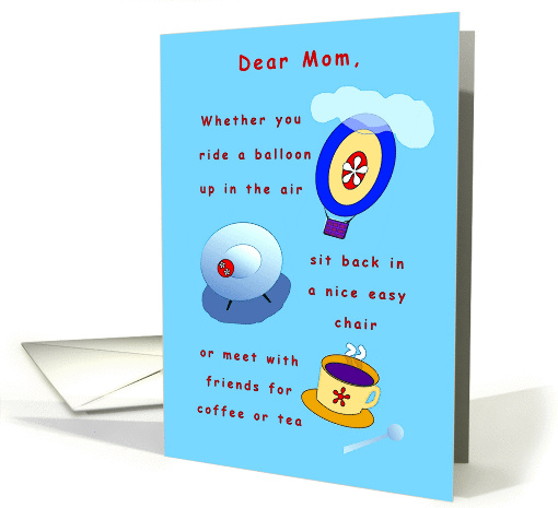 from Fav Kid to Mom, Happy Birthday Choices, Humor card (874306)