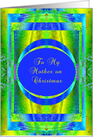 Mother, Christmas Glory card