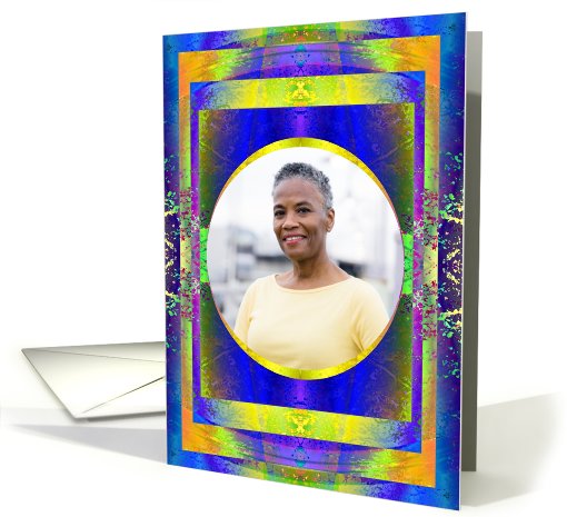 Photo Card, Any Occasion, Fancy Photo Frame card (877352)