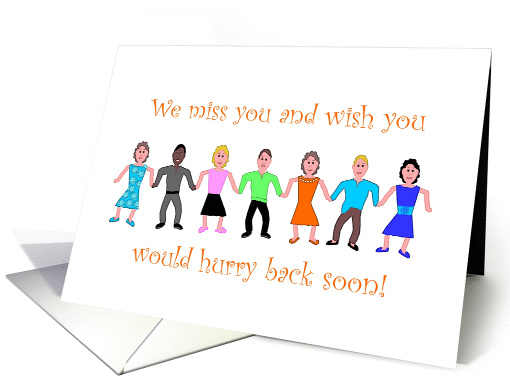 Business, Be Well Soon! for Colleague, Co-worker card (879136)