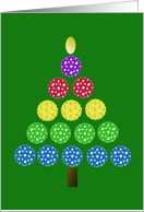 Merry Christmas Tree, Pretty Ornament Tree card