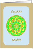 Spring Equinox, Exquisite Equinox, Planting of the Seeds card