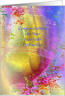 Congratulations, Interfaith Ordination, Blessed Be! card