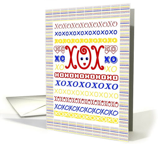 X's and O's, Happy Birthday Hugs and Kisses, General card (937672)