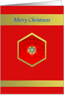 Merry Christmas, Star of Bethlehem card