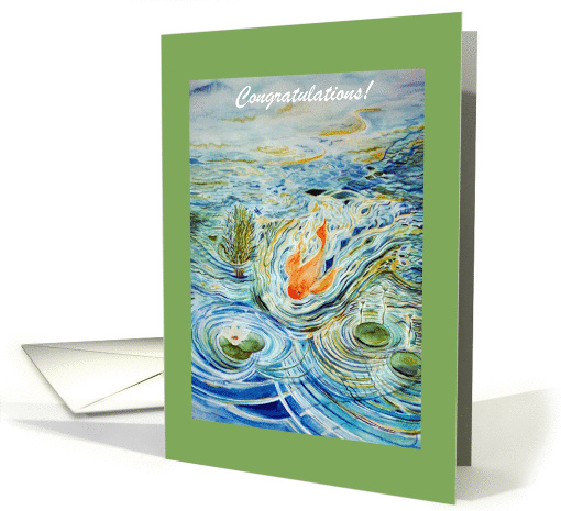 Congratulations! You Caught Your First Fish card (966525)