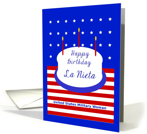 Military, La Nieta (Spanish), Happy Birthday! card (968821)