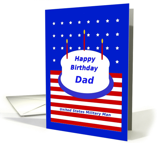Military, Dad, Happy Birthday! card (968839)