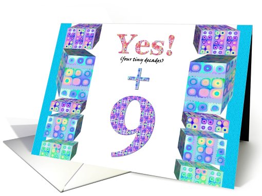 49th BIRTHDAY - With Colorful Gifts card (427081)
