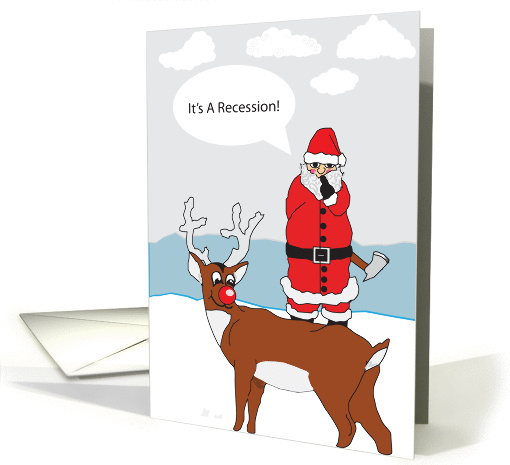 Santa Hunts for Dinner card (423347)